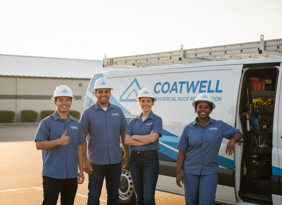 Commercial roof coating company in Lyerly, GA